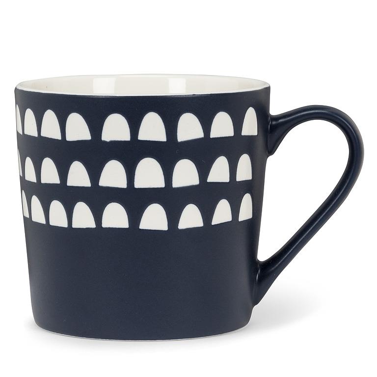 Crescent Mug- Navy