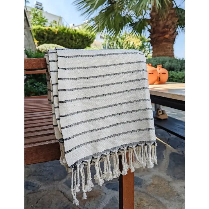 Striped Turkish Throw