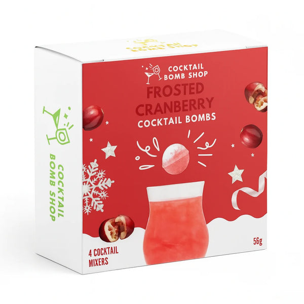 Cocktail Bombs- Frosted Cranberry