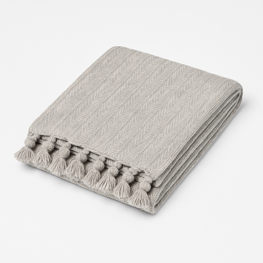 Grey Throw