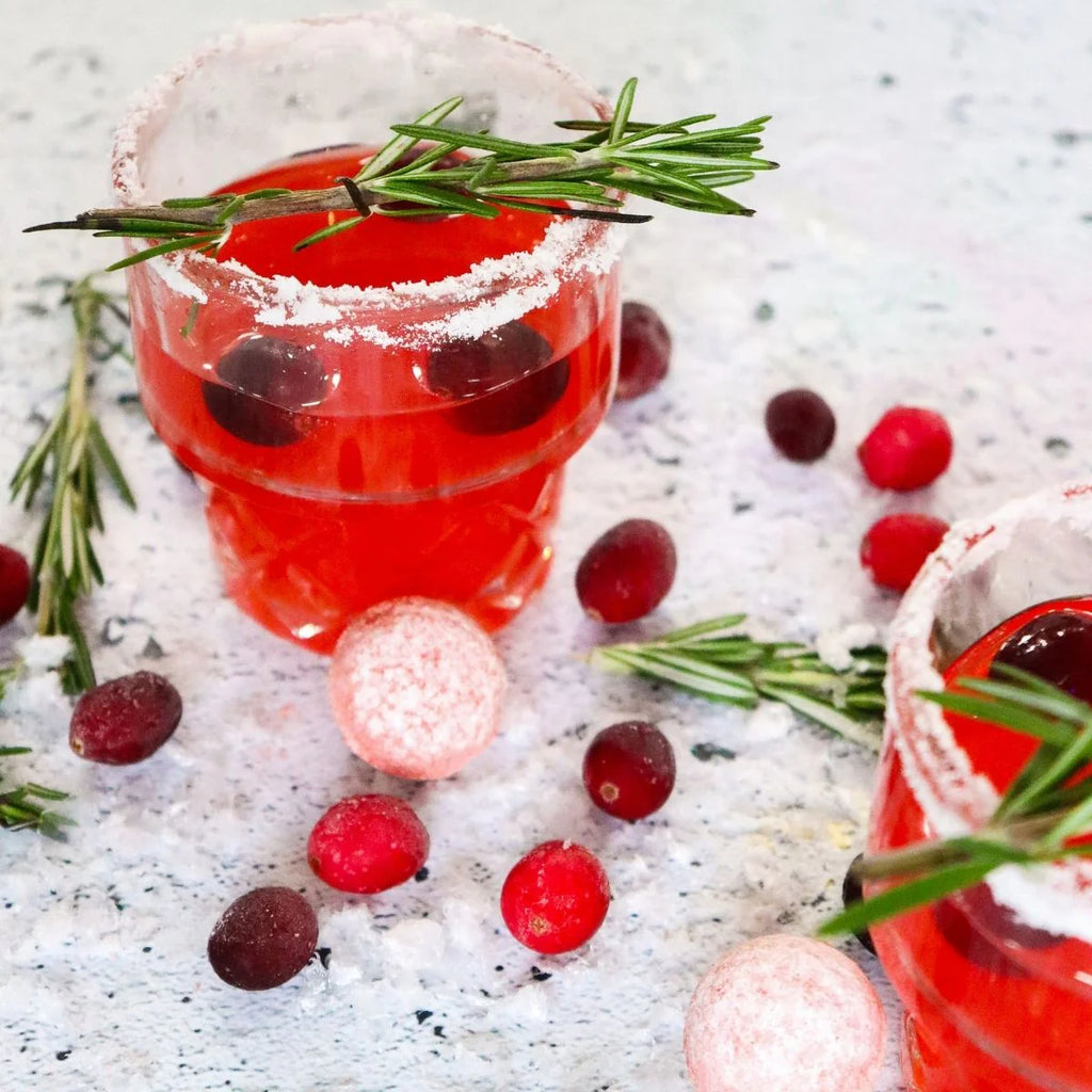 Cocktail Bombs- Frosted Cranberry