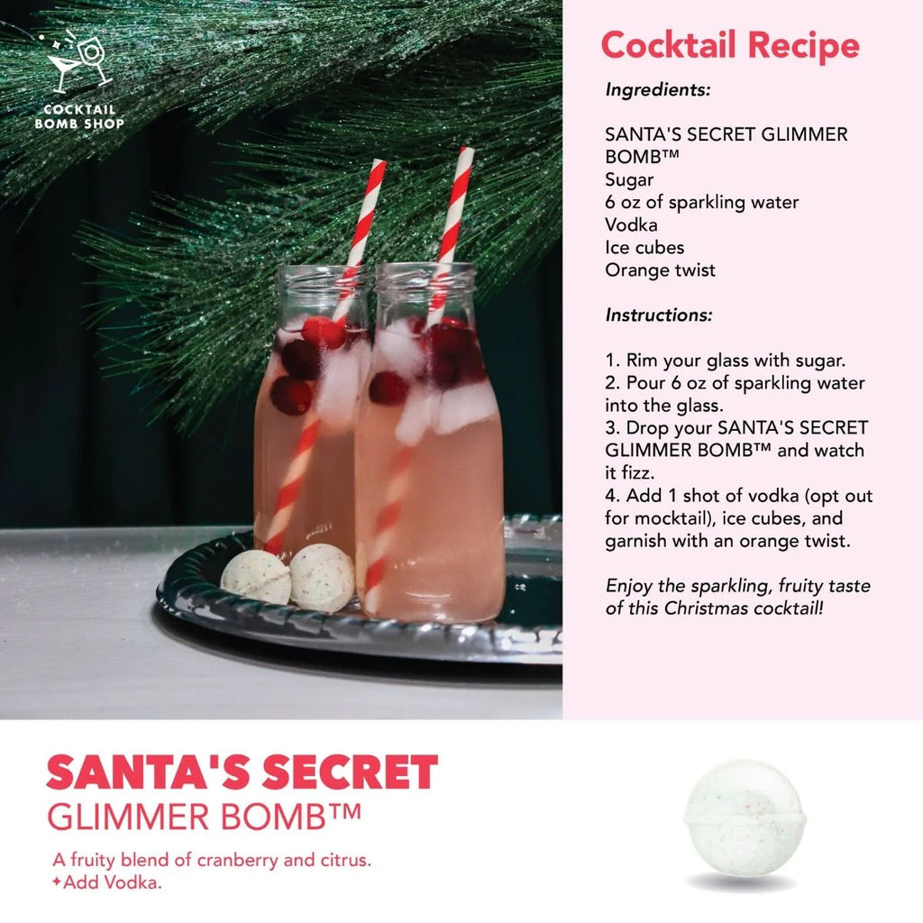 Cocktail Bombs- Santa's Secret